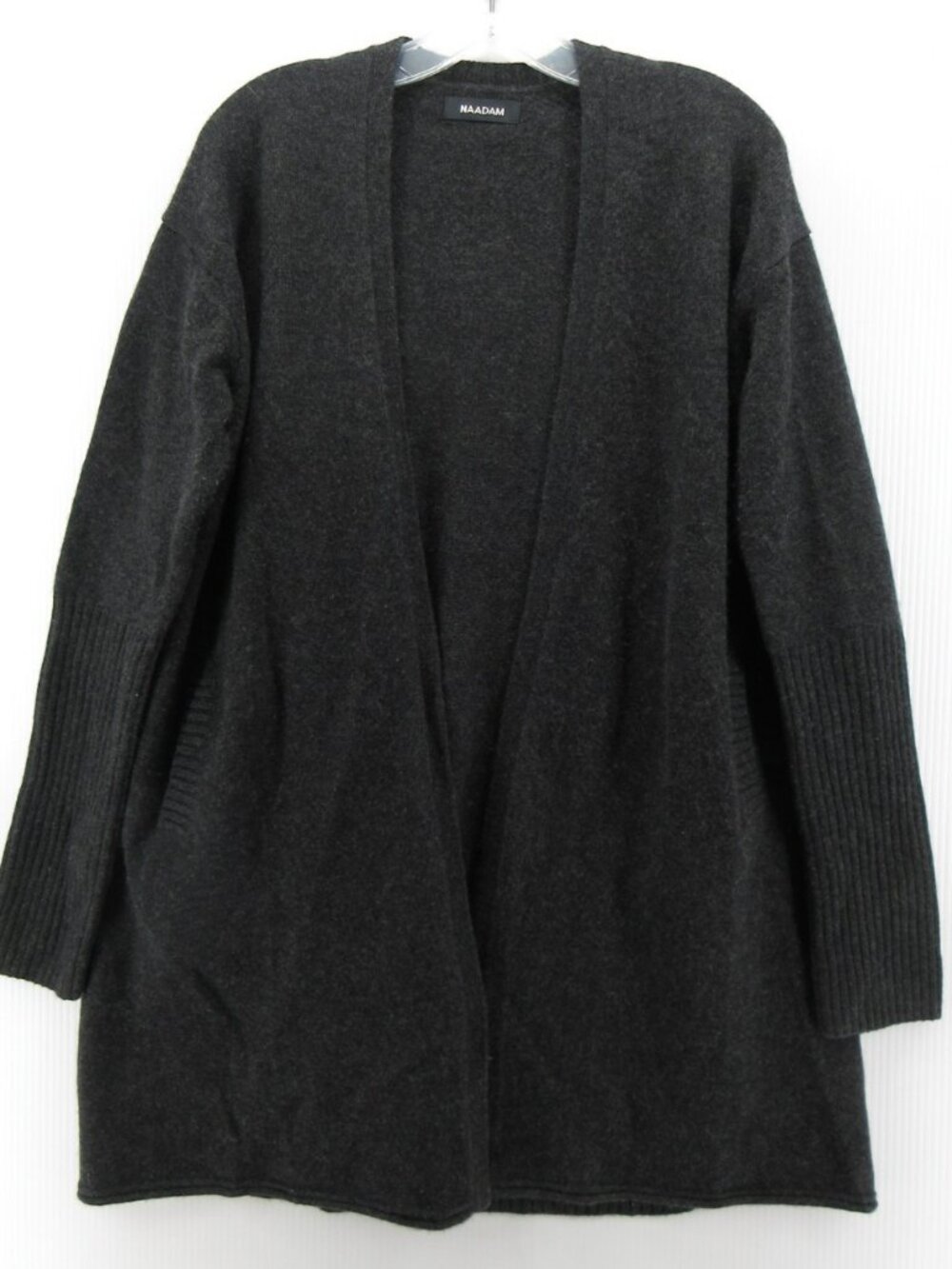 Naadam Sweater Small Medium Cashmere Open Cardigan Tunic Oversized